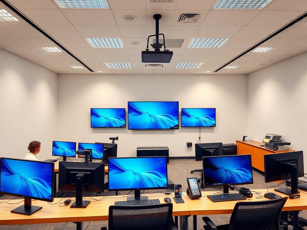 Interactive training space