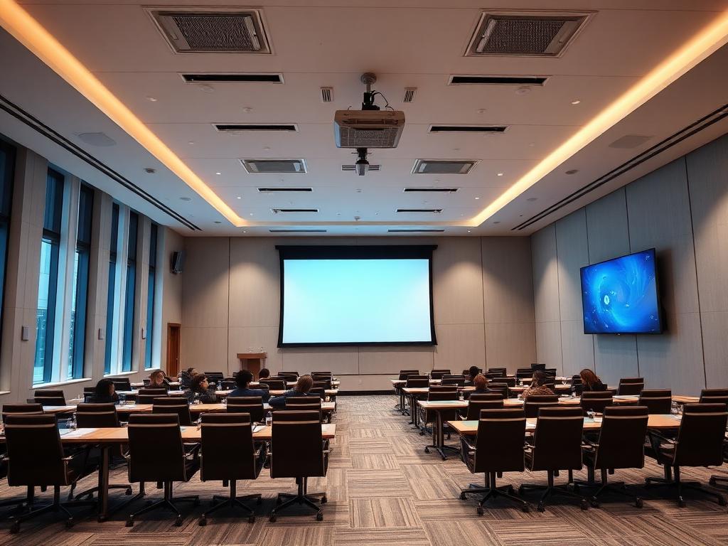 Professional training room AV
